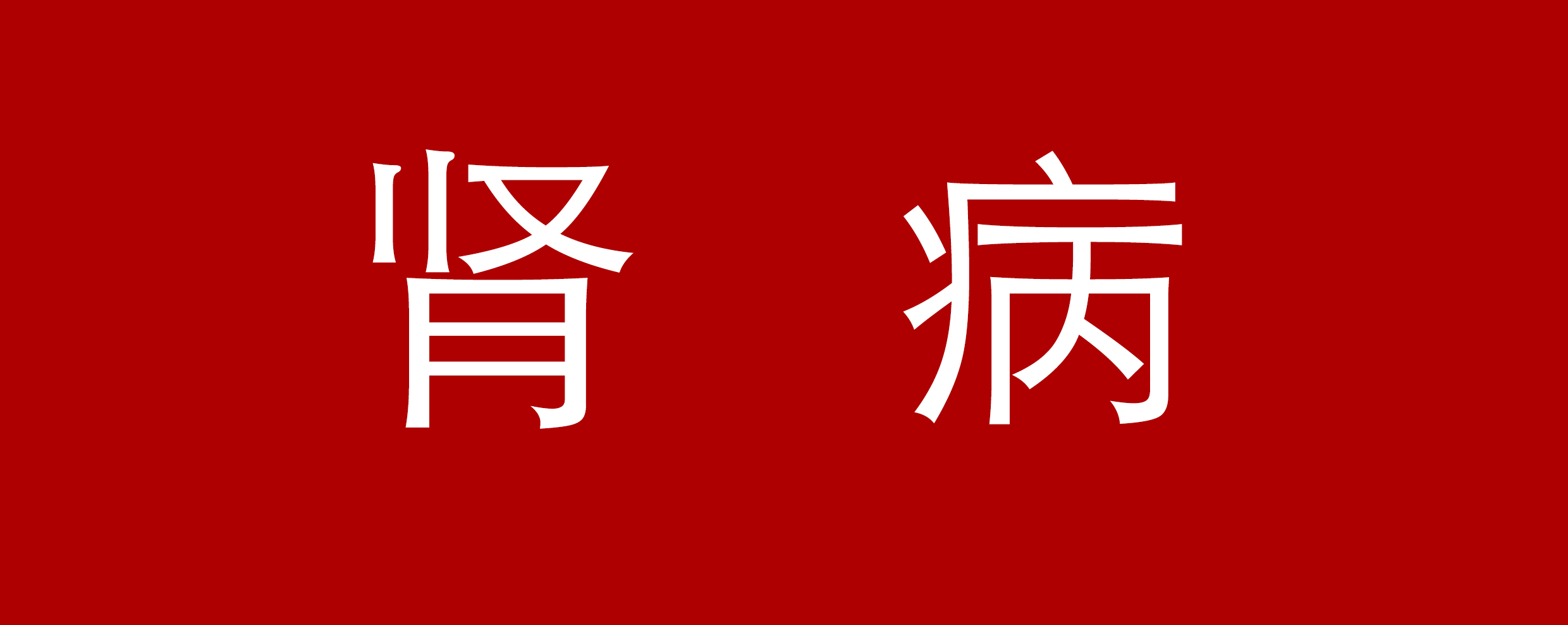 肾病